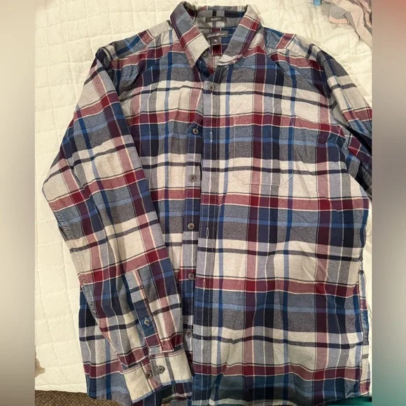 Large Eddie Bauer Button Up long sleeve shirt - Picture 1 of 2